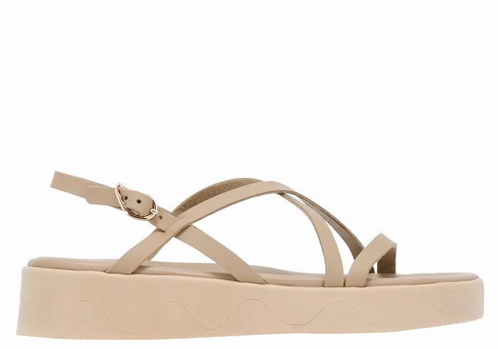 Sandale Plateforme Ancient Greek Sandals Silia Leather   | DQB-2278074